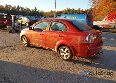 2007 Chevrolet Aveo Lt z USA, uszkodzony, nr VIN KL1TG56677B065239